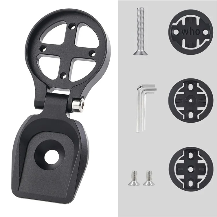 Bicycle Stem Speedometer Mount Mountain Bike GPS Navigation Adjustable Angle Computer Holder
