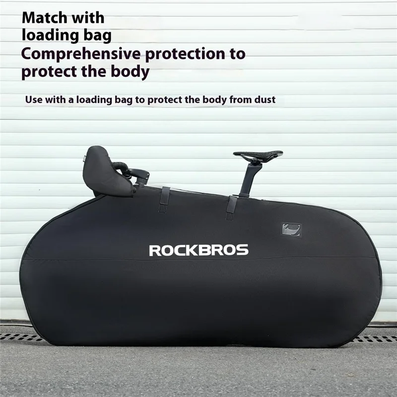 ROCKBROS 1 Paio di Coprimanubrio per Bici da Strada e Mountain Bike, Protezione Antigraffio per Manubrio, 510017 D96 510017001