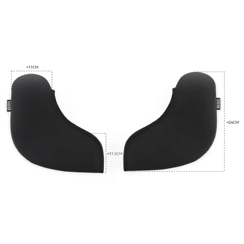 ROCKBROS 1 Paio di Coprimanubrio per Bici da Strada e Mountain Bike, Protezione Antigraffio per Manubrio, 510017 D96 510017001