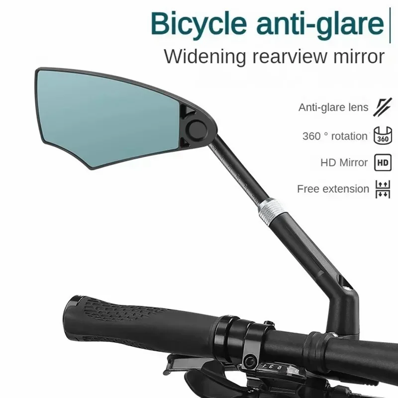 ZOYOSPORTS ZY-283 Fahrrad-Rückspiegel Blendschutz Ausziehbarer Mountainbike-Rückspiegel - Links