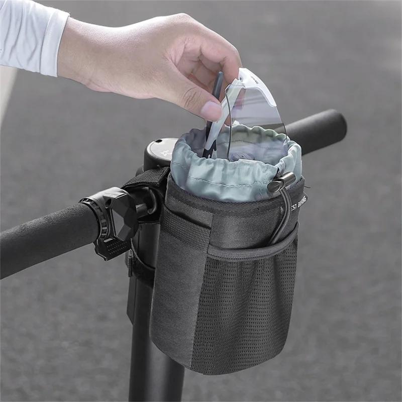 WEST BIKING YP0707411 Bicycle Cycling Water Bottle Bag Bike Handlebar Front Insulated Pouch - Pink