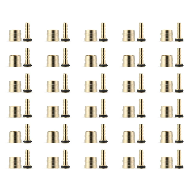 WEST BIKING YP0719479 30 Pairs Mountain Bike Hydraulic Brake Hose Olive Head Set Oil Disc Brake Hose Connecting Ring - TEKTRO