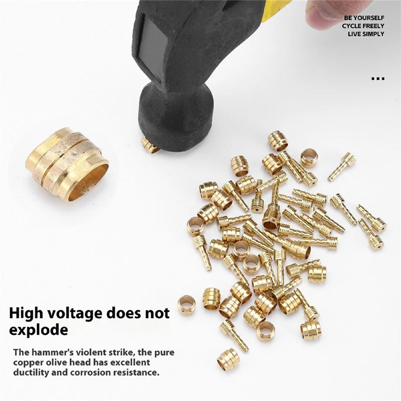 WEST BIKING YP0719479 30 Pairs Mountain Bike Hydraulic Brake Hose Olive Head Set Oil Disc Brake Hose Connecting Ring - MAGURA