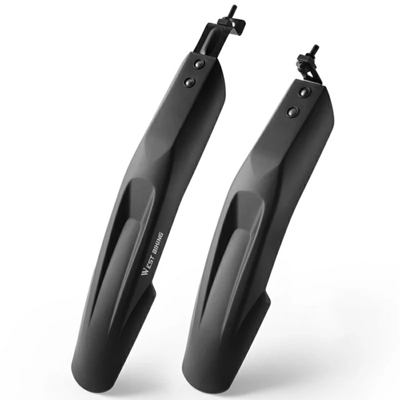 WEST BIKING YP0714044 For 20 / 22 / 24 Inch MTB Bike Fenders Quick Release Front and Rear Mudguards Set