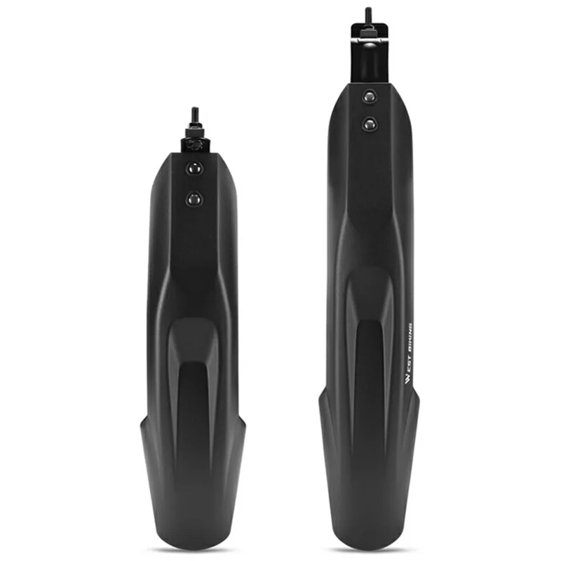 WEST BIKING YP0714044 For 20 / 22 / 24 Inch MTB Bike Fenders Quick Release Front and Rear Mudguards Set