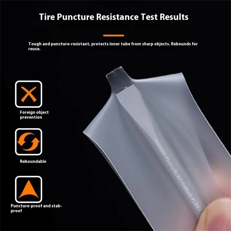 ENLEE EN-BB25 1 Par de Protectores de Neumático para Bicicletas de Carretera y de Montaña - Anti-Pinchazo Tubo Interior Protector de Bicicleta - 26 pulgadas
