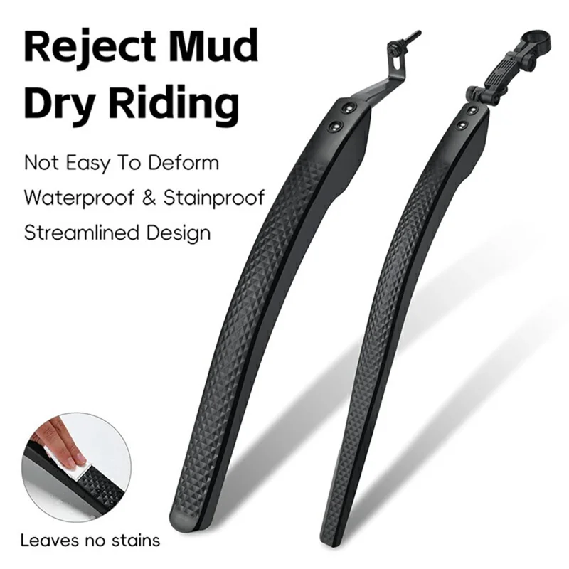 WEST BIKING Road Bike Fender Set Front / Rear Mudguards 26 / 29 Inch 700C Bicycle Rainproof Shield for Cycling