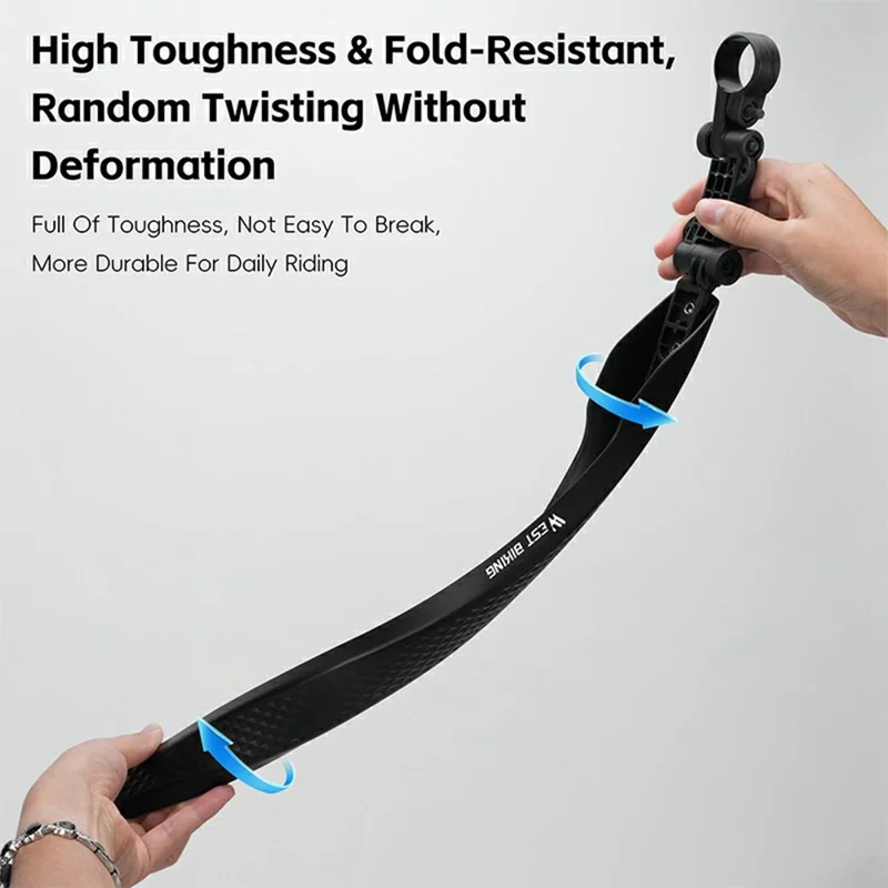 WEST BIKING Road Bike Fender Set Front / Rear Mudguards 26 / 29 Inch 700C Bicycle Rainproof Shield for Cycling