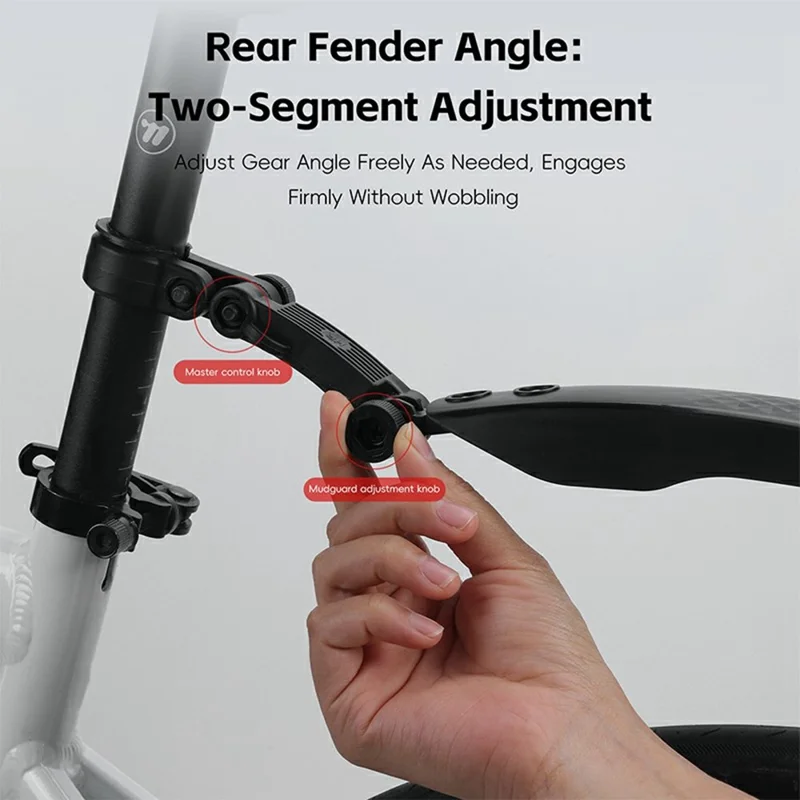 WEST BIKING Road Bike Fender Set Front / Rear Mudguards 26 / 29 Inch 700C Bicycle Rainproof Shield for Cycling