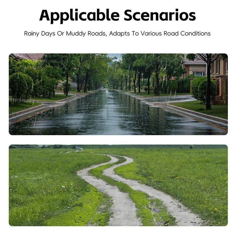 WEST BIKING Road Bike Fender Set Front / Rear Mudguards 26 / 29 Inch 700C Bicycle Rainproof Shield for Cycling