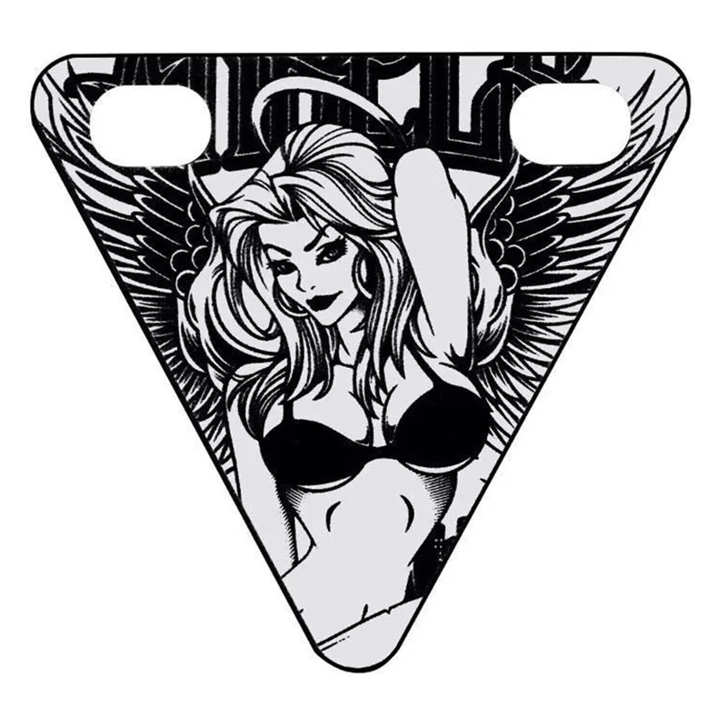 ENLEE Bicycle Seat Reflector Waterproof Night Riding Warning Sign Triangle Plate for Mountain / Road Bike - A