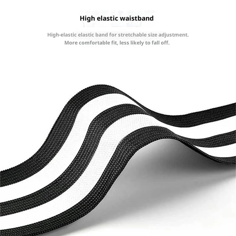 ENLEE ES30 1 pièce bande réfléchissante pour jambe de pantalon de vélo, bracelet élastique pour cheville haute visibilité pour vélo de nuit