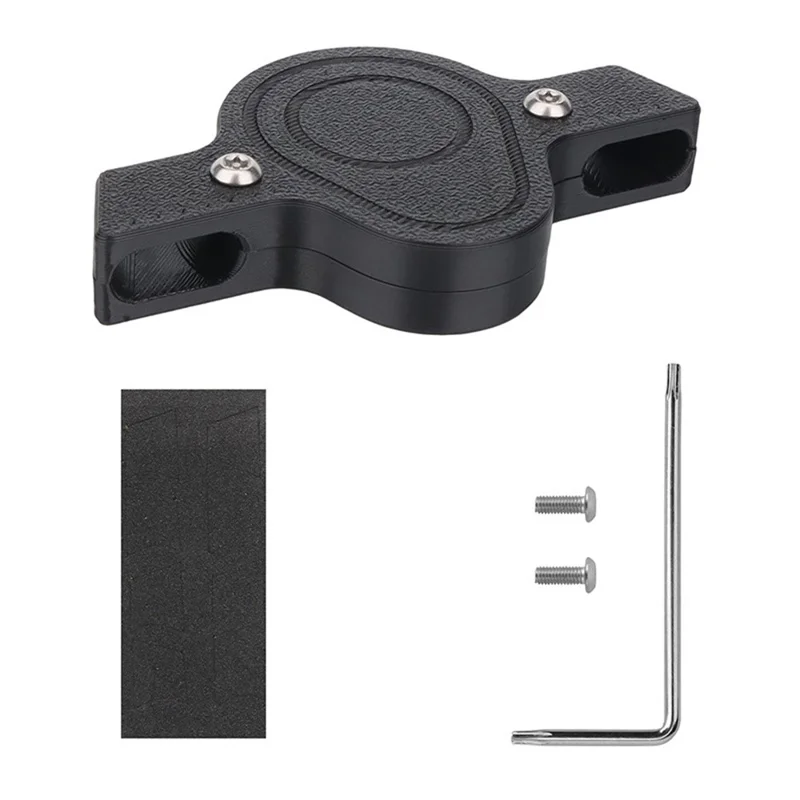 Support de Siège de Vélo pour Tracker Momax BR10, Boîtier de Protection avec Vis - Noir