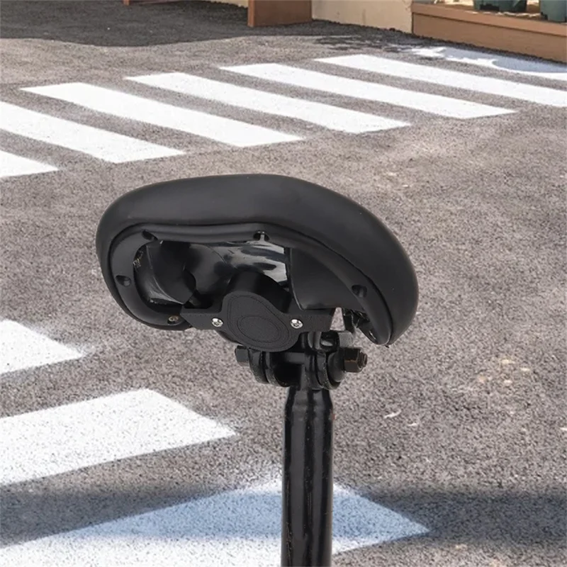 Support de Siège de Vélo pour Tracker Momax BR10, Boîtier de Protection avec Vis - Noir