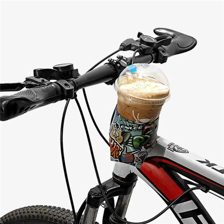 ENLEE Bike Water Bottle Cage Holder Shockproof Mountain Bicycle Bottle Cup Holder for Bike MTB Electric Scooter - Beauty Style