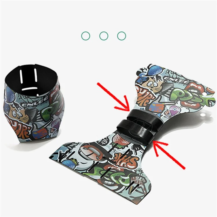 ENLEE Bike Water Bottle Cage Holder Shockproof Mountain Bicycle Bottle Cup Holder for Bike MTB Electric Scooter - Beauty Style