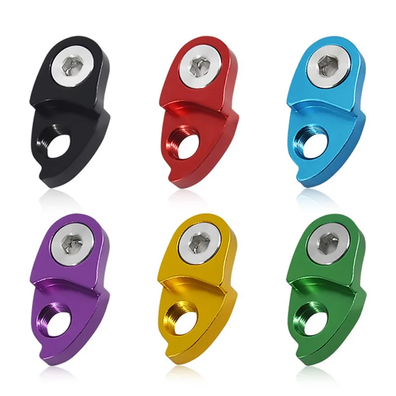 LUNJE Bicycle Rear Derailleur Extension Mountain Road Bike Frame Gear Tail Hook Extender - Gold