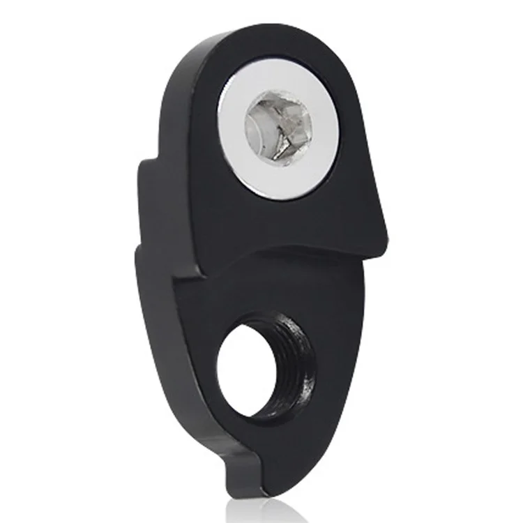 LUNJE Bicycle Rear Derailleur Extension Mountain Road Bike Frame Gear Tail Hook Extender - Black