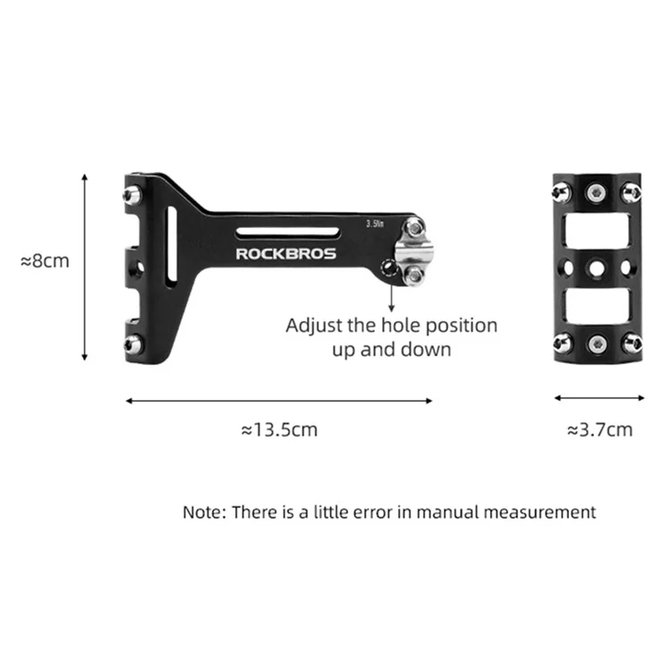 ROCKBROS 31210003001 Bicycle Bottles Saddle Holder Easy to Install Bike Cage