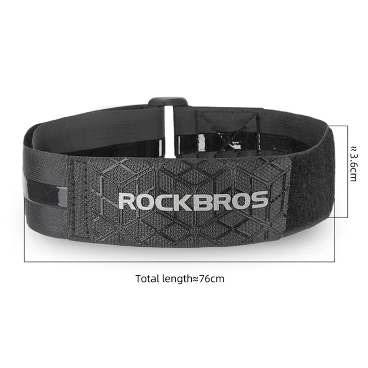 ROCKBROS D71 Multi-Function Bicycle Wheel Stabilizer Adjustable Bike Rack Straps - Black