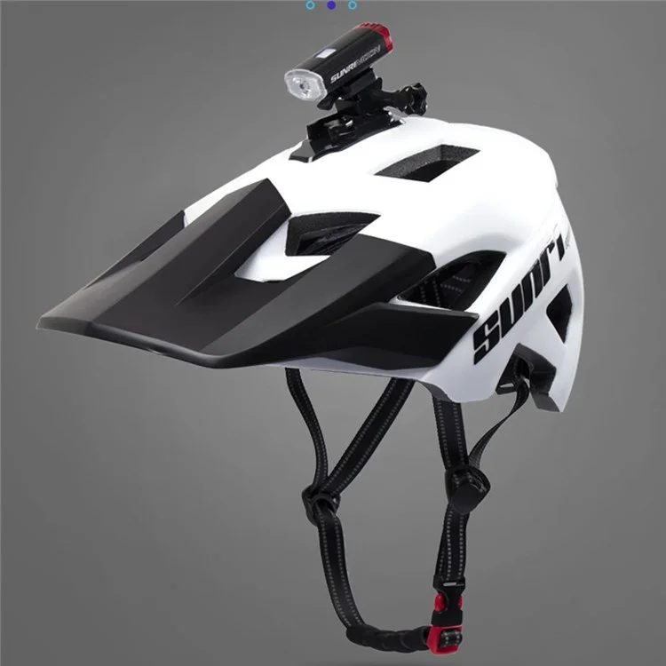 SUNRIMOON Waterproof LED Bike Light USB Rechargeable Lamp 100 Lumens Front/Rear Headlight Bicycle Helmet Lamp
