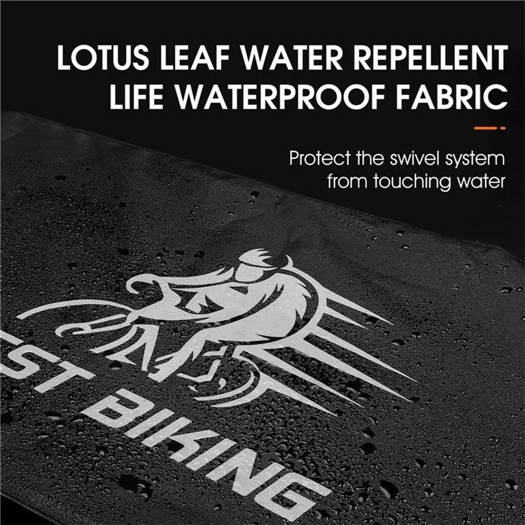 WEST BIKING YP0719301 Housse de chaîne de vélo, protection de plateau de vélo, plaque de garde-boue, protection anti-poussière et imperméable