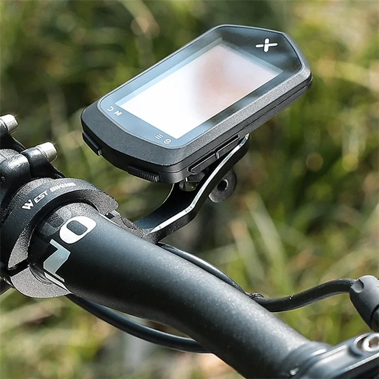 WEST BIKING YP0719308 Bicycle Computer Mount Holder Aluminum Alloy Bike Handlebar Computer Bracket for Garmin / Bryton / Wahoo - Up Fixed