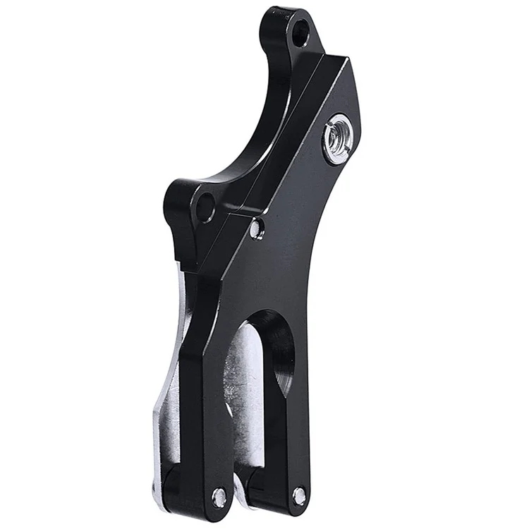 MIXIM Aluminum Alloy Mountain Road Bike Disc Brake Adapter No Disc Brake Fixed Seat Converter - Black