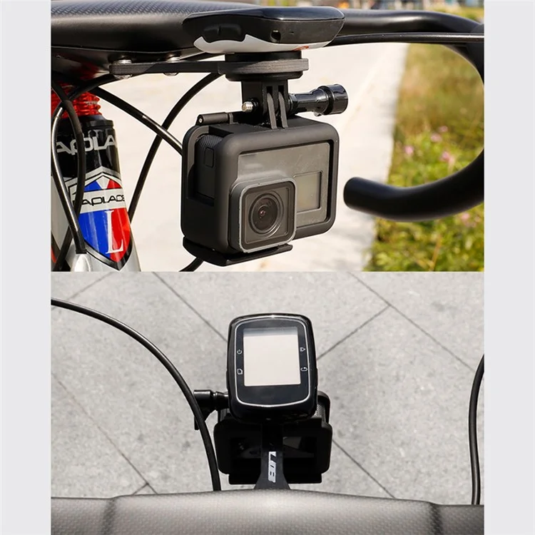 Gub 698 Carbon Fiber + PC Bike Computer Mount Для Garmin / Кошачий Глаз / Xoss / Igps / Брайтон / Wahoo Integrated Bike Handlebar Holder Computer