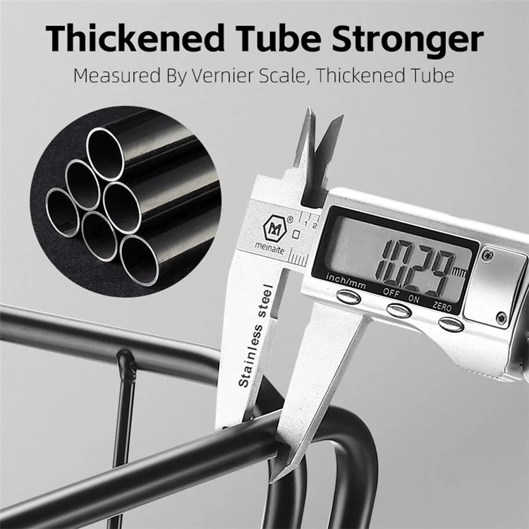 WEST BIKING YP0712036 20L Bicycle Rear Basket Aluminum Alloy Mountain Bike Back Storage Rack