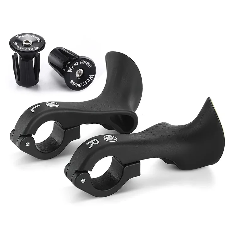 WEST BIKING YP1602969B Ensemble de barres d'extrémité de vélo léger avec bouchon d'expansion de vélo MTB Accessoires
