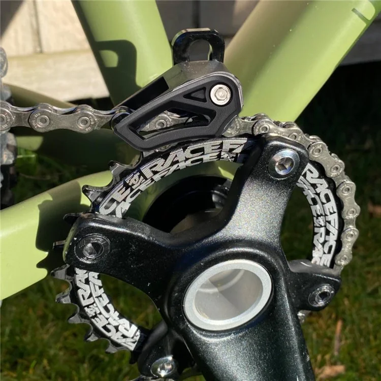 ZTTO CG25 Aluminum Alloy MTB Bicycle Chain Guide E-Type Mount Chain Protector - Black