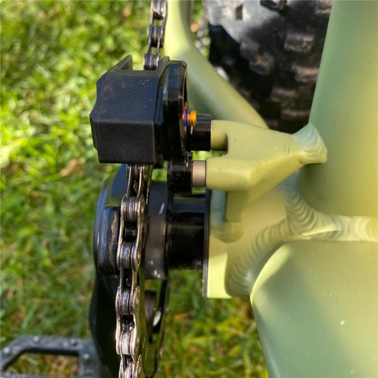 ZTTO CG25 Aluminum Alloy MTB Bicycle Chain Guide E-Type Mount Chain Protector - Black