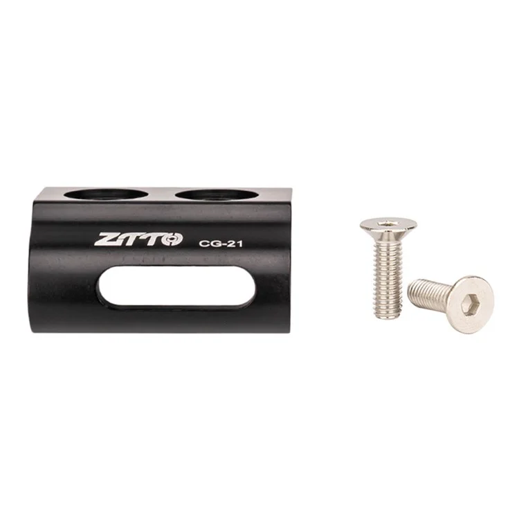 ZTTO CG21 Lightweight Aluminum Alloy Road Bike Front Derailleur Hanger - Black