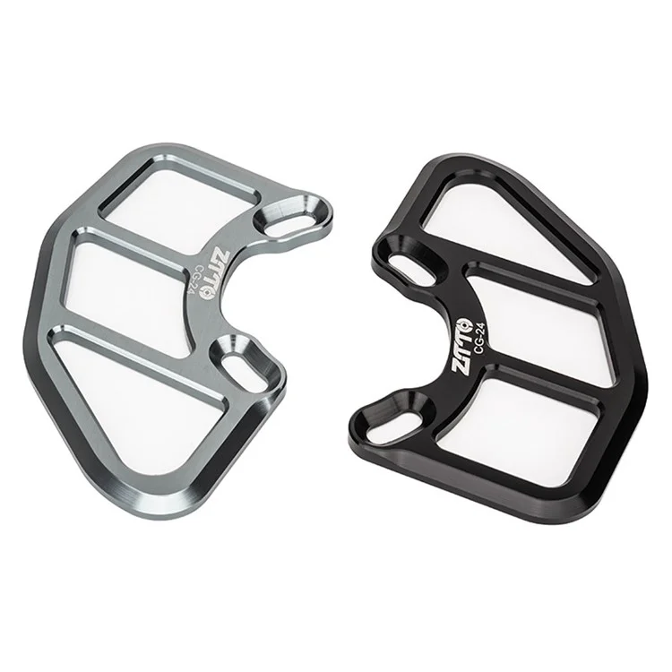 ZTTO CG24 Aluminum Alloy Bicycle Chain Guide Bike Crash Plate Bash Guard - Titanium Grey