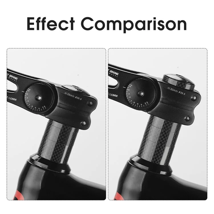 WEST BIKING 5mm Bicycle Stem Spacer  Carbon Fiber Gasket MTB Bike Front Fork Spare Parts