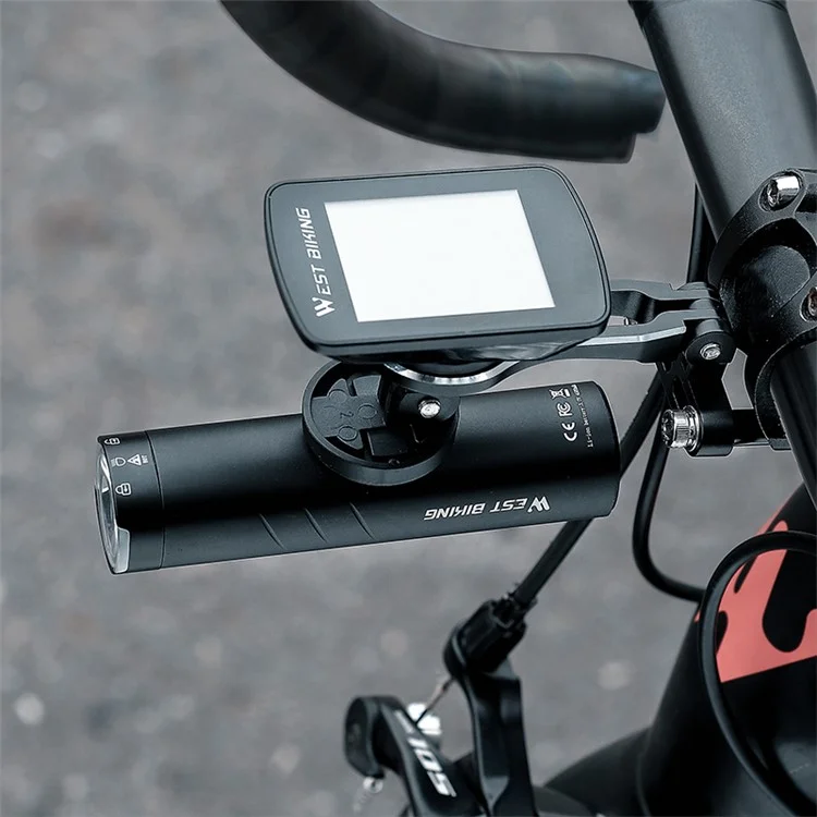 WEST BIKING YP0719374 Suporte Ajustável para Velocímetro de Ciclismo