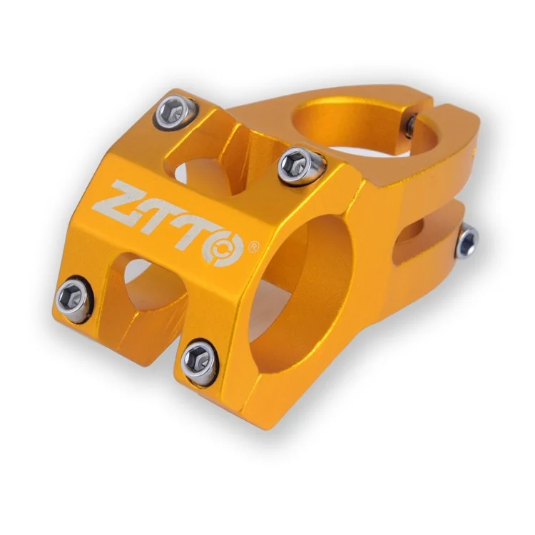ZTTO Aluminium-Legierung Geschwindigkeit Down Straßenrad-Vordergabel-Vorbau Fahrrad-Lenker-Vorbau - Gold