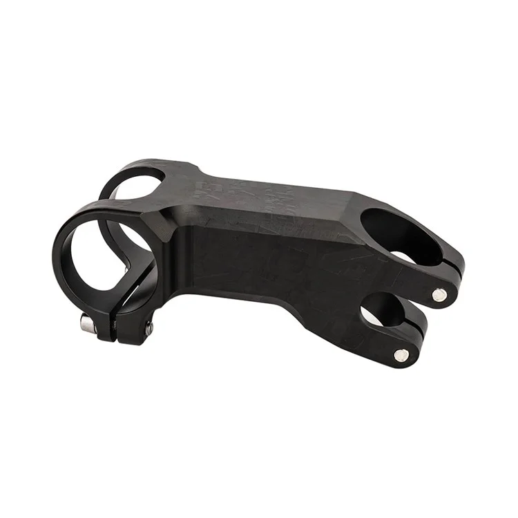 ZTTO Bike Handlebar Stem Aluminum Alloy Mountain Bicycle Stem Riser - 70mm Black / -25 Degrees