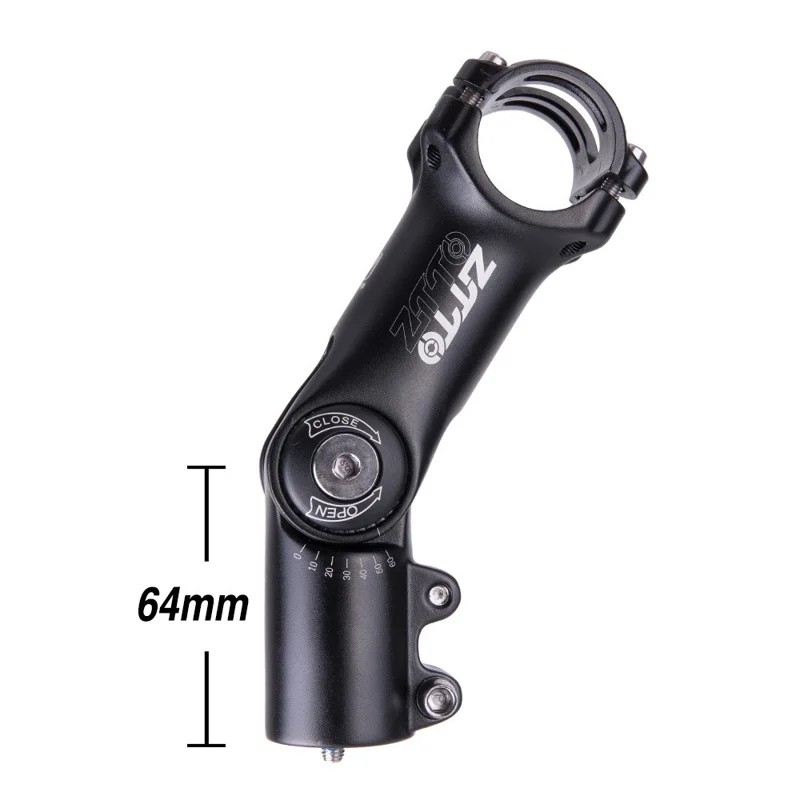 ZTTO 318BL3 MTB Handlebar Riser Aluminum Alloy Bicycle Stem Mountain Bike Stem - 31.8x100mm