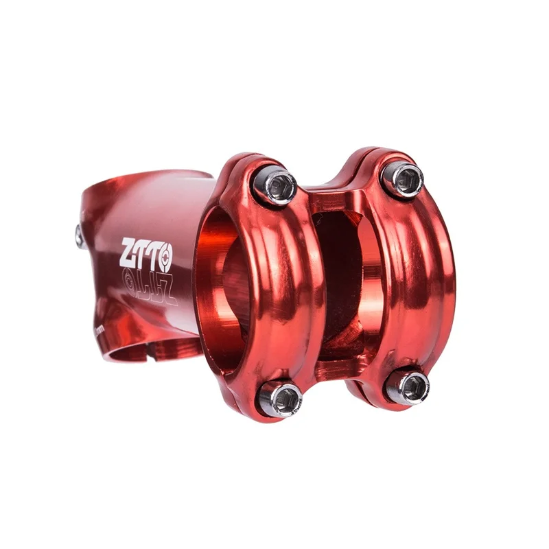 ZTTO JPBL17 Aluminum Alloy Degree Adjustable MTB Stem Mountain Bike Stem Handlebar Riser - 100MM / Red