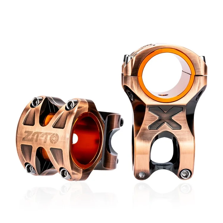 ZTTO GTSBL35 Stem de vélo à 0 degré Court Tige en Alliage d'Aluminium Vélo de Montagne - 31.8x35mm
