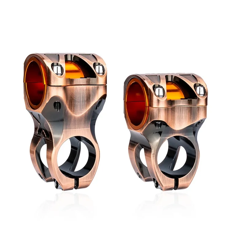 ZTTO GTSBL35 Stem de vélo à 0 degré Court Tige en Alliage d'Aluminium Vélo de Montagne - 31.8x35mm