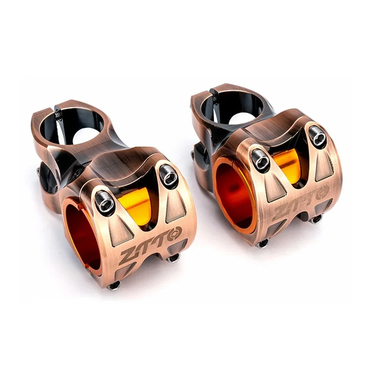 ZTTO GTSBL35 Stem de vélo à 0 degré Court Tige en Alliage d'Aluminium Vélo de Montagne - 31.8x35mm