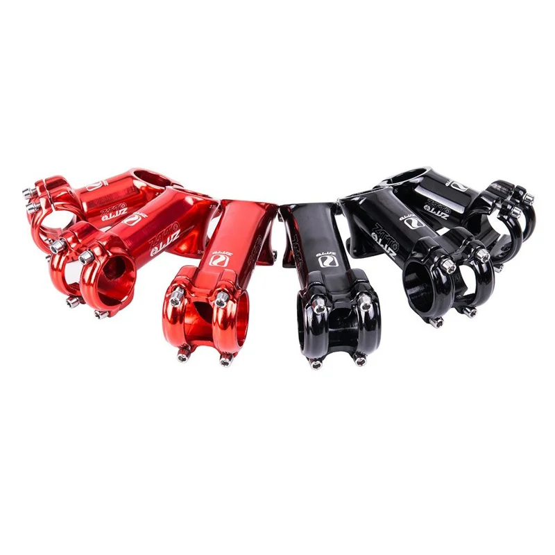 ZTTO Bike Handlebar Stem ±35 Degrees Aluminum Alloy MTB Bicycle Stem Riser - 70mm Red