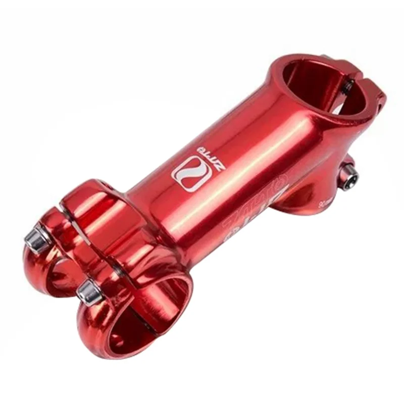 ZTTO Bike Handlebar Stem ±35 Degrees Aluminum Alloy MTB Bicycle Stem Riser - 90mm Red