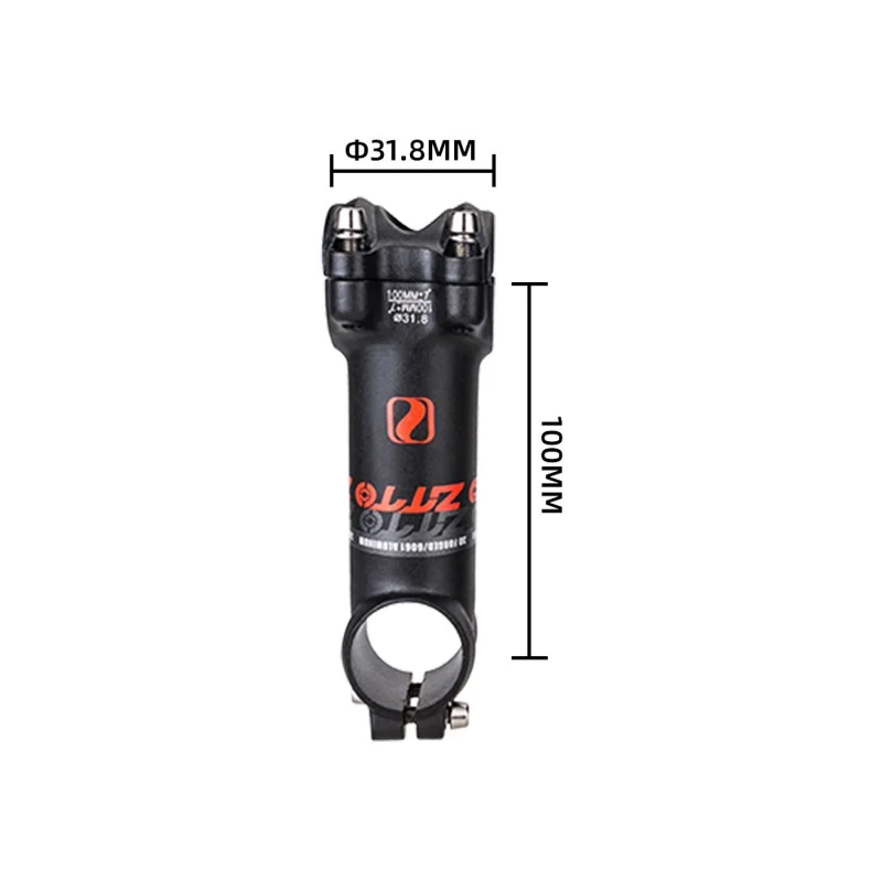 ZTTO ZT-BL01 ±7 Degrees Aluminum Alloy Mountain Bicycle Stem Riser Bike Handlebar Stem - 100mm