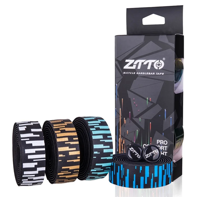 ZTTO GLBD8 2 Rollen EVA+PU Rennrad-Lenkerband Cycling Handle Wraps für Fahrrad - Baby Blau