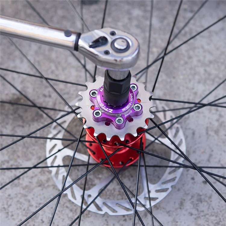 ZTTO 9ZYFL Steel MTB Bicycle Single Speed Cassette Cog Bike Sprocket Freewheel - 16T