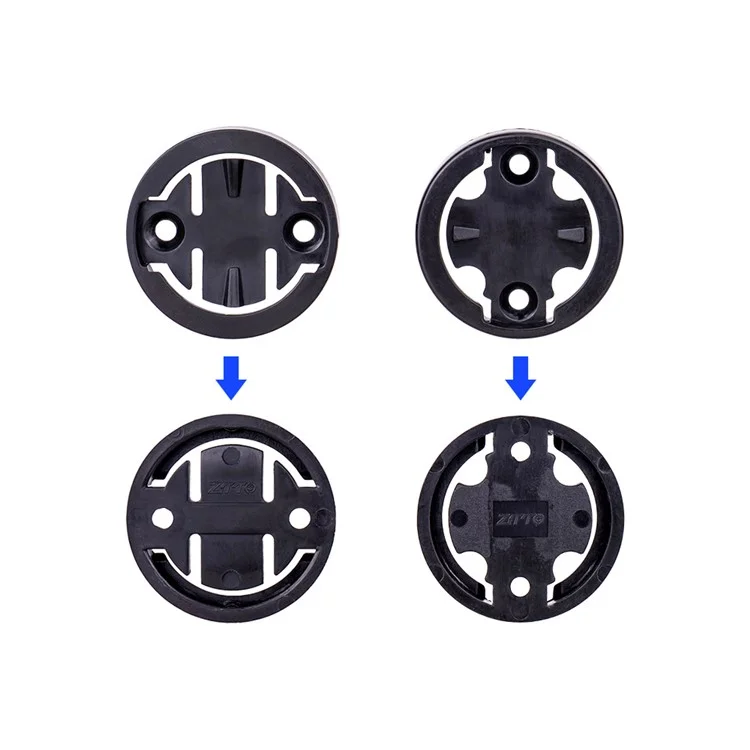 ZTTO MBJ-03 Soporte de Computadora de Bicicleta de Montaña Extensión Soporte para Garmin Bryton Cateye - Azul